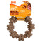 Nylabone Strong Chew Textured Ring Dog Toy Made with Real Beef & Chicken, Durable Chew Toys for Aggressive Chewers, Long Lasting Dog Bone, Keeps Dogs Busy, X-Large Breeds - 50+ lbs