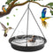 Hanging Bird Bath Hanging Bird-Feeder - CARGEN Garden BirdBath Tray Wildlife Feeder Plate Water Bowl or Water Bowl for Outdoors Garden Patio Decoration