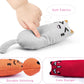 Legendog 5Pcs Bite Resistant Catnip Toy for Cats,Catnip Filled Cartoon Mice Cat Teething Chew Toy