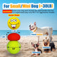 HOLYSTEED Latex Dog Squeaky Toys Rubber Soft Dog Toys Chewing Squeaky Toy Fetch Play Balls Toy for Puppy Small Pets 6pcs for Mini, Small Breeds, 2.28"*2.28"*1.30"