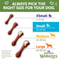 Whimzees Wellness Brushzees Dog Dental Treats, Small Size Stick, (24 Count)