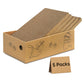 Cat Scratcher, 5 Packs in 1 Cardboard Box Cat Scratching Pad for Indoor Cats and Kitten, Cat Scratch Pad to Protect Furniture, Large Size
