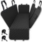 Mancro Dog Car Seat Cover for Back Seat, 2026 Upgraded 600D Heavy Duty Waterproof & Scratch-Resistant Dog Hammock for Car, Back Seat Pet Cover for Dogs with Sedan, Trucks and SUVs, Standard, Black