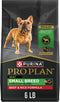 Purina Pro Plan Small Breed Dry Dog Food, Shredded Blend Beef and Rice Formula With Guaranteed Live Probiotics - 6 lb. Bag