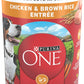 Purina ONE Natural High Protein Dog Food, Tender Cuts in Gravy Chicken and Brown Rice Entrée - 13 Ounce (Pack of 12)