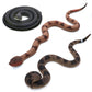 3PCS Rubber Snakes Fake Snake, Realistic Rubber Snake Toy to Keep Birds Away for Garden, Lifelike Plastic Fake Snakes Prank Toys for Men, Adults Kids Gag Gifts, Prank Stuff Props for Halloween Decor