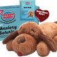 Original Snuggle Puppy Heartbeat Puppy Toy - Heartbeat Puppy for Dogs - Pet Anxiety Relief and Calming Aid - Comfort Dog Toy - Behavioral Training and Sleep Aid Cuddle buddy - Crate Training Essential