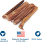 Best Bully Sticks 4 Inch Bully Sticks - 8 oz (Pack of 1) - Natural Grass-Fed, Grain and Rawhide Free, Ideal for Small or Young Canines