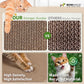 BOWHAUS Frog Style Cat Scratching Board, Cat Scratcher Lounger with Play Ball for Indoor Cat, Durable & Long-Lasting Scratching Board Cardboard