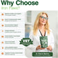 Iron Paws Human-Grade Superfood For Dogs, Premium Greens Powder Supplement For Dental Health, Longevity, Hip & Joint, Gut Health, Allergies, Immune