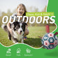 QDAN Dog Balls, World Cup Soccer Ball with Straps, Durable Herding Balls for Small Medium Pet, Puppy Birthday Gifts, Dog Water Toy, Pet Toys Puppy Ball (6 Inch)