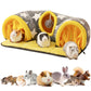 Avont Guinea Pig Hideout Tunnel, Large Hideaway Play Tube Toys Mat for Small Animal Dwarf Rabbits Bunny Chinchillas Hamsters Hedgehogs Ferrets