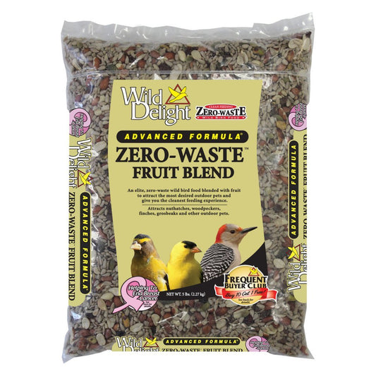 Wild Delight Zero-Waste Fruit Blend Bird Food, 5 Lb