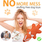 Eneston 5 Pack No Stuffing Squeaky Dog Toys for Large Dogs - Interactive Durable Plush Chew Toy with Crinkle Paper, Safe Pet Toy for Small to Large Breed, Ideal for Puppy Gifts & Tug of War Toys