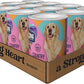 A Strong Heart Wet Dog Food Cans, Country Beef Stew with Peas & Carrots — Stew-Style Cuts, All Life Stages, Complete & Balanced, Made in USA, 13.2 oz