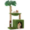 Woochpet 37" Cat Tree Tower for Indoor Cats，2-in-1 Multi-Functional Comfort with Premium Sisal Scratching Post, Cat Cando with Mouse Hole and Plush Toy Ball Large Hammock for Kitty or Small Cats