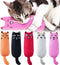 Legendog 5Pcs Bite Resistant Catnip Toy for Cats,Catnip Filled Cartoon Mice Cat Teething Chew Toy