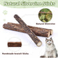 WOUSEDO 6 Pack Silvervine Sticks Cat Toy, Natural Chew Stick for Dental Care Teeth Cleaning,Matatabi Cat nip Treat Toys for Indoor Cats& Kittens