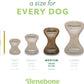 Benebone Dental Durable Dog Chew Toy for Aggressive Chewers, Real Bacon, Made in USA, Medium