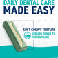 ORAVET Dental Chews for Dogs, Oral Care and Hygiene Chews (Medium Dogs, 25-50 lbs.) Purple Pouch, 30 Count