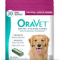 ORAVET Dental Chews for Dogs, Oral Care and Hygiene Chews (Large Dogs, Over 50 lbs.) Pink Pouch, 30 Count (Pack of 1)