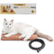 Pet Heating Pad for Cats Dogs Indoor & Sheltered Outdoor Waterproof Heated Cat Bed Heated Dog Bed Chew Resistant Cord Constant Temperature Brown 16 x 13 Inch