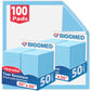 Tear-Resistant Disposable Bed Pads 30" x 36" 100 Count Absorbent Underpads, Chux Thicker Extra Large Incontinence Bed Pads, Pee Pads for Adults, Kids, Elderly, Pets