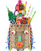 KATUMO Bird Toys, Parrot Grass Basket and Shredding Foraging for Parakeets, Cockatiels, Conures, Small and Medium Bird Cage Accessories