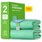 IMPROVIA® Washable Underpads, 34" x 52" (Pack of 2) - Heavy Absorbency Reusable Incontinence Pads for Kids, Adults, Elderly, and Pets - Waterproof