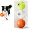 Potaroma Dog Toy Balls – 3 Pack E-TPU Bouncy Pet Fetch Balls Floating Water Pool Toy for Chewers Small & Large Dogs, Indoor & Outdoor 2.8 Inch Diameter