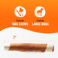 Good'n'Fun Triple Flavor 7 inch Rolls, Chews for Dogs, 6 Count (Pack of 1)
