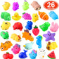 Squishies, 26 Pack Mochi Squishy Toys - Kawaii Cat Squishys Slow Rising Animals - Party Favors, Goodie Bag, Birthday Gifts, Mini Squishies Stress Reliever Toy