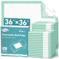 Bed Pads with Adhesive Strips 36''X36'', 30 Count Chucks Disposable Underpads Extra Large Thicker Incontinence Pads for Unisex Adult, Senior, Kids and Pet