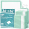 Bed Pads with Adhesive Strips 36''X36'', 30 Count Chucks Disposable Underpads Extra Large Thicker Incontinence Pads for Unisex Adult, Senior, Kids and Pet