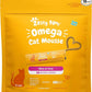 Zesty Paws Omega Cat Mousse Squeezable Cat Treats - with Seaweed, Omega Fatty Acids, Antioxidants Vitamins & Minerals - Skin & Coat Support for Cats - Tuna Fish Flavor - 18 Count