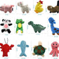 LEGEND SANDY Squeaky Plush Dog Toy Pack for Puppy, Small Stuffed Puppy Chew Toys 12 Dog Toys Bulk with Squeakers, Cute Soft Pet Toy for Small Medium Size Dogs