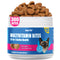 Just Try 23 in 1 Taurine for Cats Vitamins Treats with L-Lysine for Immune, Joint Support Skin & Coat & Heart Health - Multivitamin, HIV Omega 3, Biotin Supplements for Indoor & Senior Cat - 300 Bites