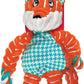 KONG Floppy Knots - Knotted Rope Dog Toy Entices Play - Tug Toy Satisfies Natural Instincts - Dog Supplies with Floppy Design & Minimal Stuffing - Fox, for Medium/Large Dogs