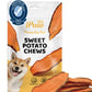 iPaw Sweet Potato Dog Treats, SQF Certified Single Ingredient Dog Treats for Vegetarian, All Natural Human Grade Puppy Chew, Rawhide Alternative, Hypoallergenic, Easy to Digest