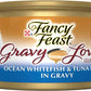 Purina Fancy Feast Gravy Lovers Ocean Whitefish and Tuna Feast Grilled Gourmet Cat Food in Wet Cat Food Gravy - (Pack of 24) 3 oz. Cans
