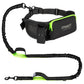 Hands Free Dog Leash for Medium Large Dogs, Waist Support Padded Bungee Dog Running Leash with Reflective Stitching for Walks, Jogging, Running