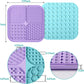 LUKITO Lick Mat for Dogs & Cats 2 Pack with Suction Cups, Dog Lick Mat for Anxiety Relief, Dog Toys to Keep Them Busy, Peanut Butter Licking Pad for Boredom Reducer, Perfect for Bathing Grooming