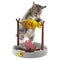 PetPals Cat Slow Feeder, Treat Dispenser - Interactive Cat Puzzle Toy for Small Pets & Kittens, Mental Stimulation Pet Food Feeding Toy, Dry Food Dispensing Cat Toy