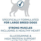 Purina ONE Plus Large Breed Adult Dog Food Dry Formula, Real Protein Rich Natural Chicken Flavor - 40 lb. Bag