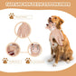 BUYPOW No Stuffing Dog Toys for Large Dogs, 5 Pack Squeaky Crinkle Interactive Dog Animals, Plush Teething Toys to Keep Them Busy, Cute Funny Dogs Gifts for Small Medium Large Breed
