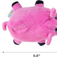 Outward Hound Fattiez Pig Plush Squeaky Dog Toy, Small