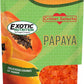 Exotic Nutrition Papaya Treat 1/2 LB - Healthy Natural Dried Fruit Treat - Rabbit, Guinea Pig, Hamster, Gerbil, Rat, Parrot, Sugar Glider, Squirrel, Birds & Small Pets