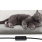 Toozey Small Pet Heating Pad, 6 Adjustable Temperature Dog Cat Heating Pad with Timer, Waterproof Heated Cat Bed with Chew Resistant Cord, Indoor Electric Pet Heated Mat 18x16in