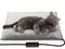 Toozey Small Pet Heating Pad, 6 Adjustable Temperature Dog Cat Heating Pad with Timer, Waterproof Heated Cat Bed with Chew Resistant Cord, Indoor Electric Pet Heated Mat 18x16in