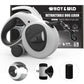 HCY&WLD Upgrade 4-in-1 Retractable Dog Leash with LED Light & Dispenser & Poop Bags, 16 ft Heavy Duty Dog Leash with Anti-Slip Handle for Dogs up to
